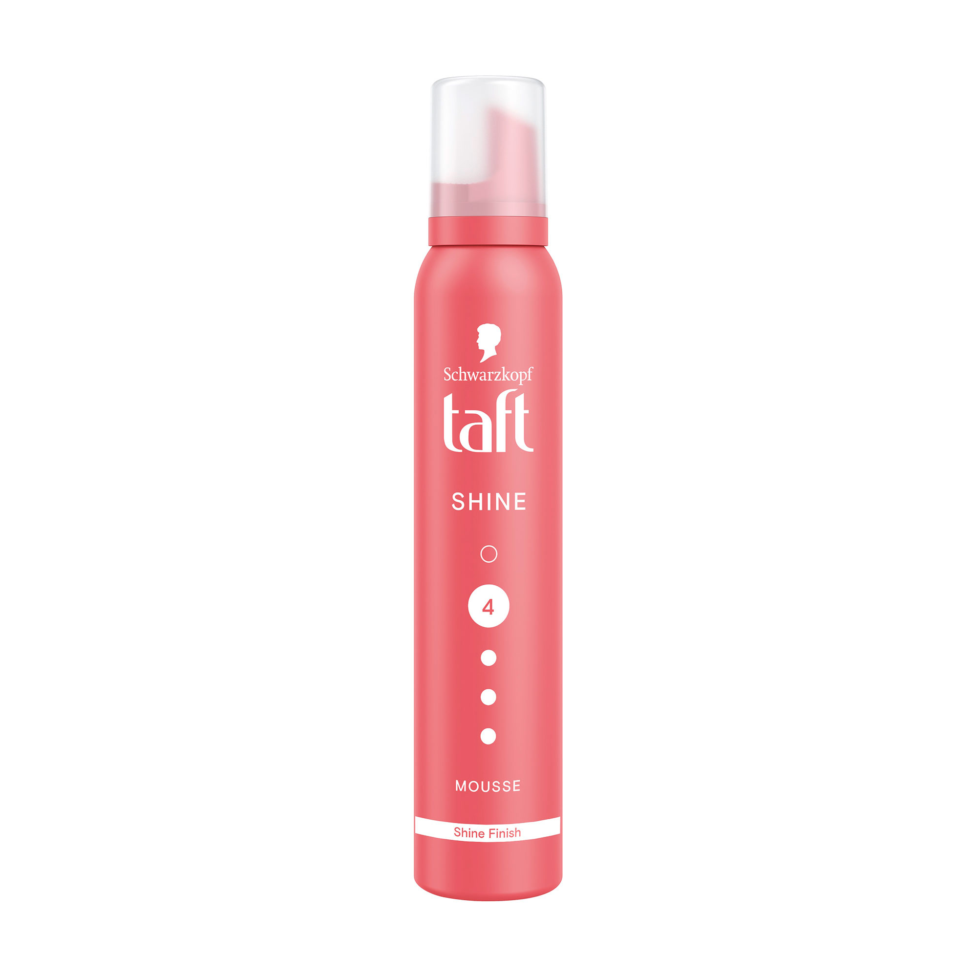 Пінка для укладання волосся Taft Shine Mousse Hold 4 Сильна фіксація, 200 мл